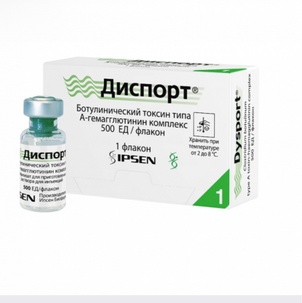 РАСПРАВИТЬ МОРЩИНЫ, СКЛАДКИ
Эффект ориентировочно 3-6 месяцев
Диспорт, Франция, до 100 ед межбровье, лоб