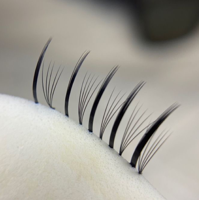 Эффекты/изгибы/цветные ресницы