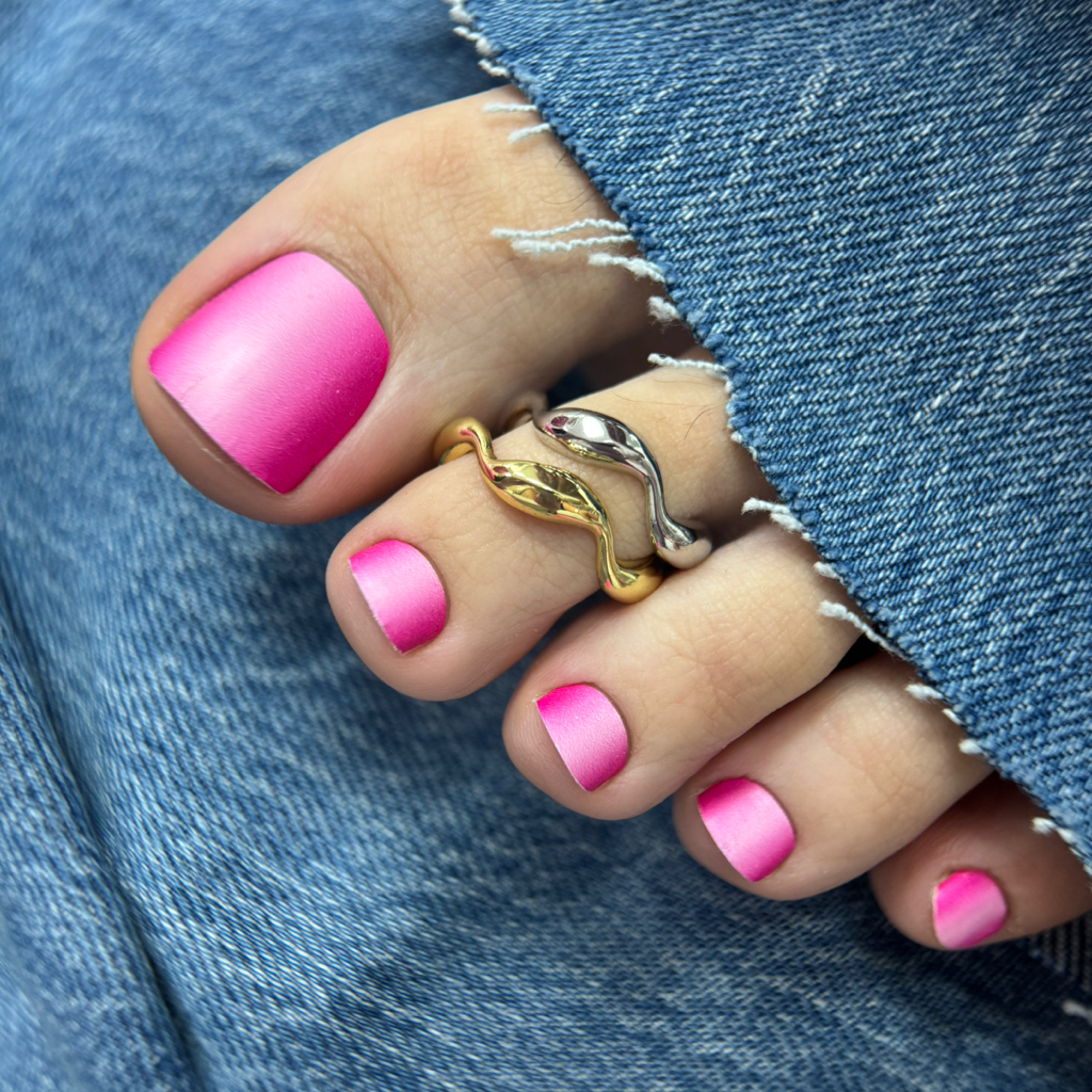 Педикюр полный с покрытием пленки