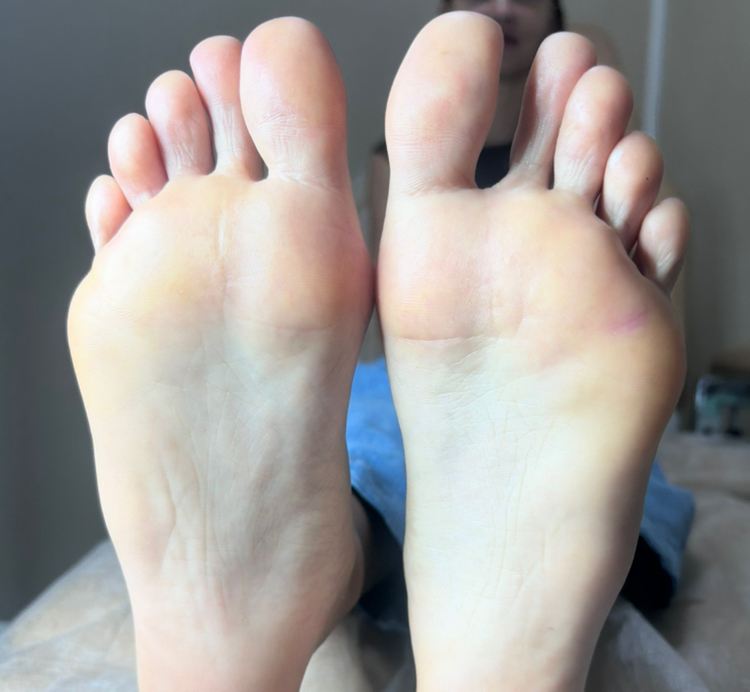 Педикюр стопы+ пальчики с покрытием