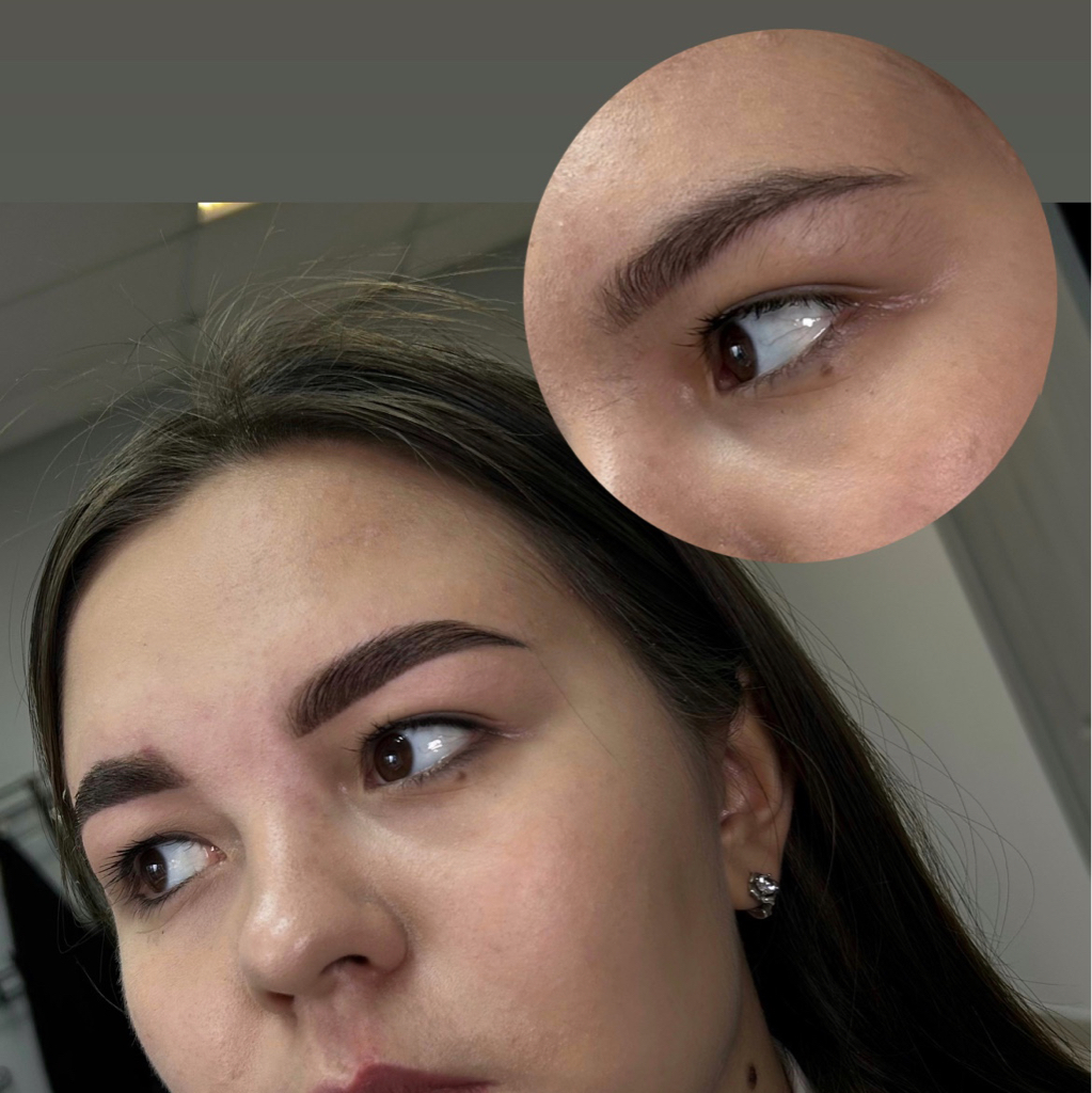 Коррекция бровей