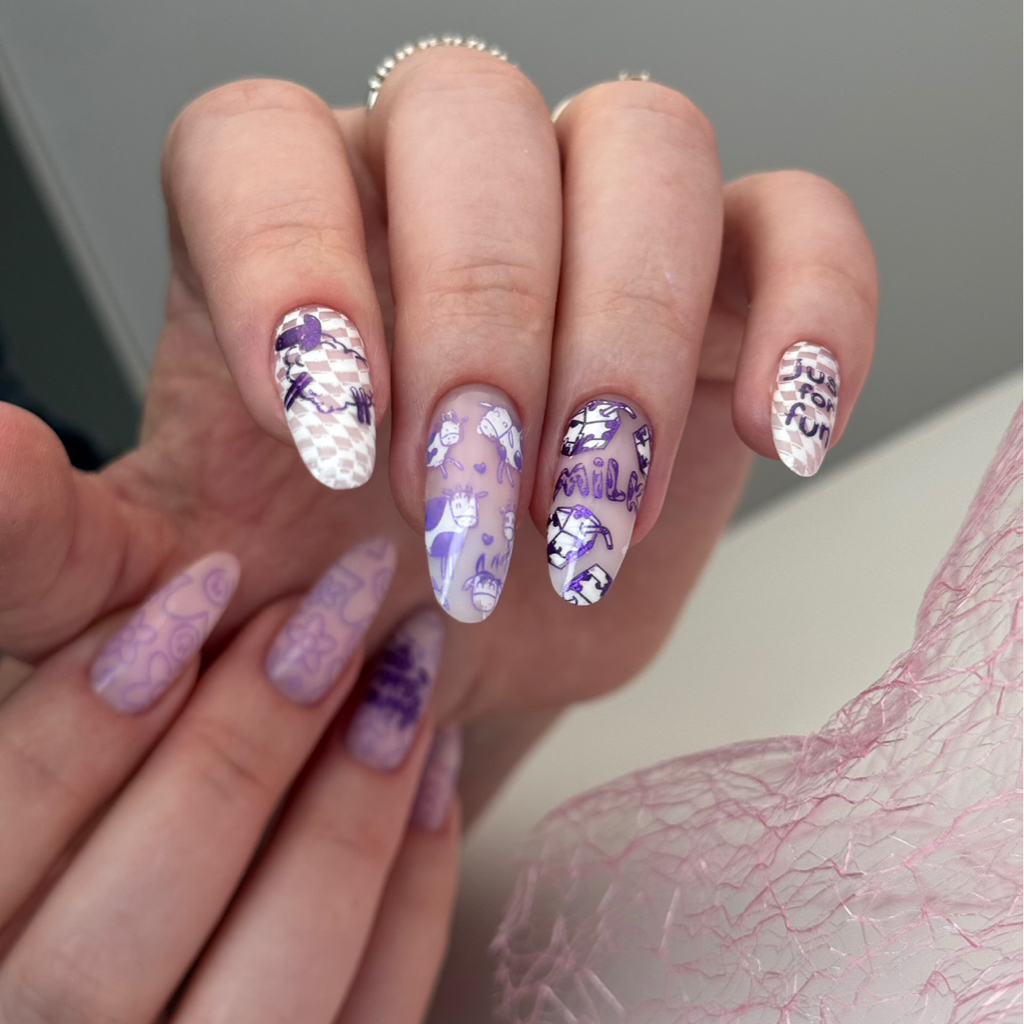 Маникюр с покрытием + дизайн