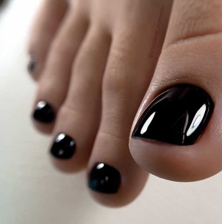 Стопа и пальчики с покрытием