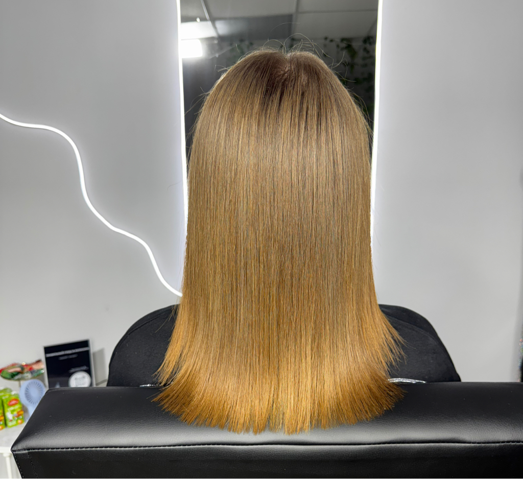 Запайка кончиков против сечки.