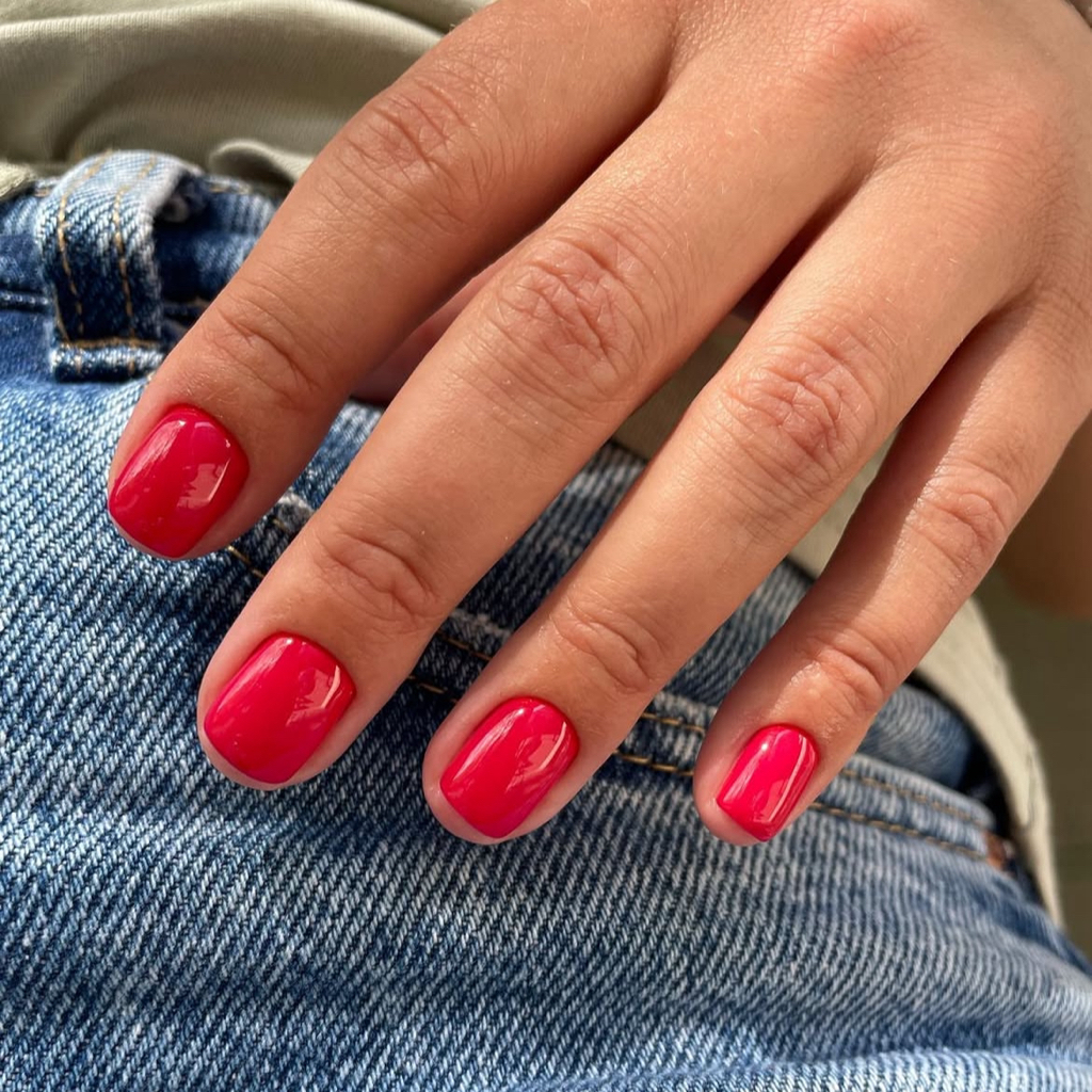 Комбинированный маникюр + покрытие гель-лаком