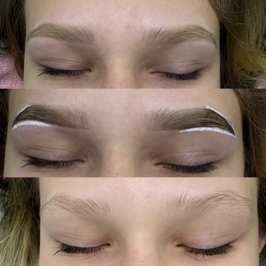 Оформление и покраска бровей