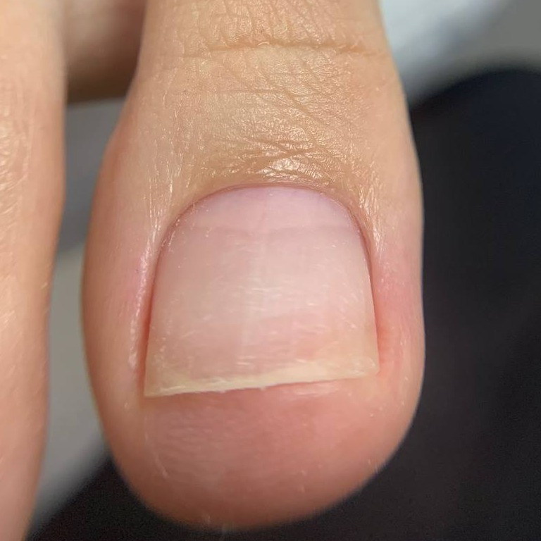 Педикюр без покрытия