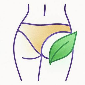 Ягодицы фитосмола | молочный шугаринг