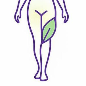 Ноги бедра фитосмола/молочный шугаринг