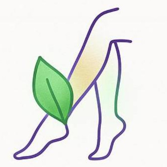 Ноги до колена фитосмола/молочный шугаринг