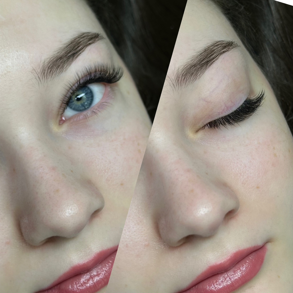 Наращивание ресниц классика