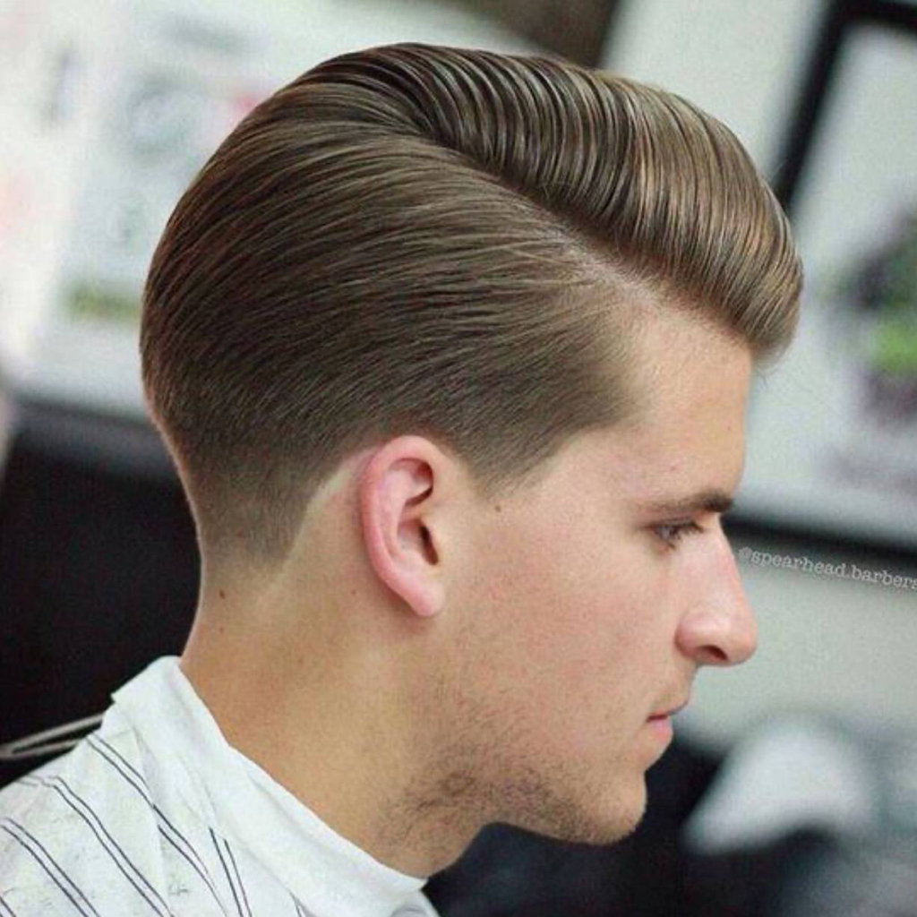 Укладка волос у барбера (отдельно)