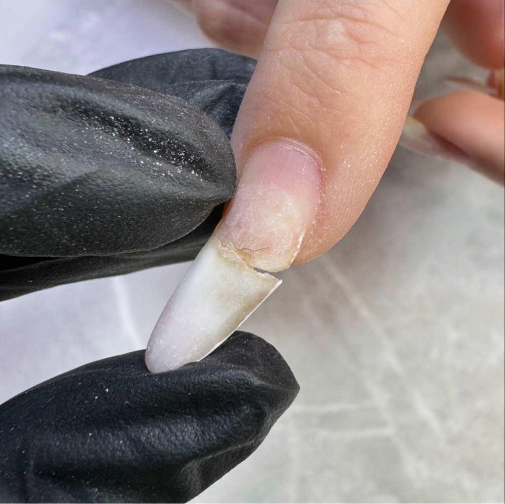 Маникюр+сложная коррекция