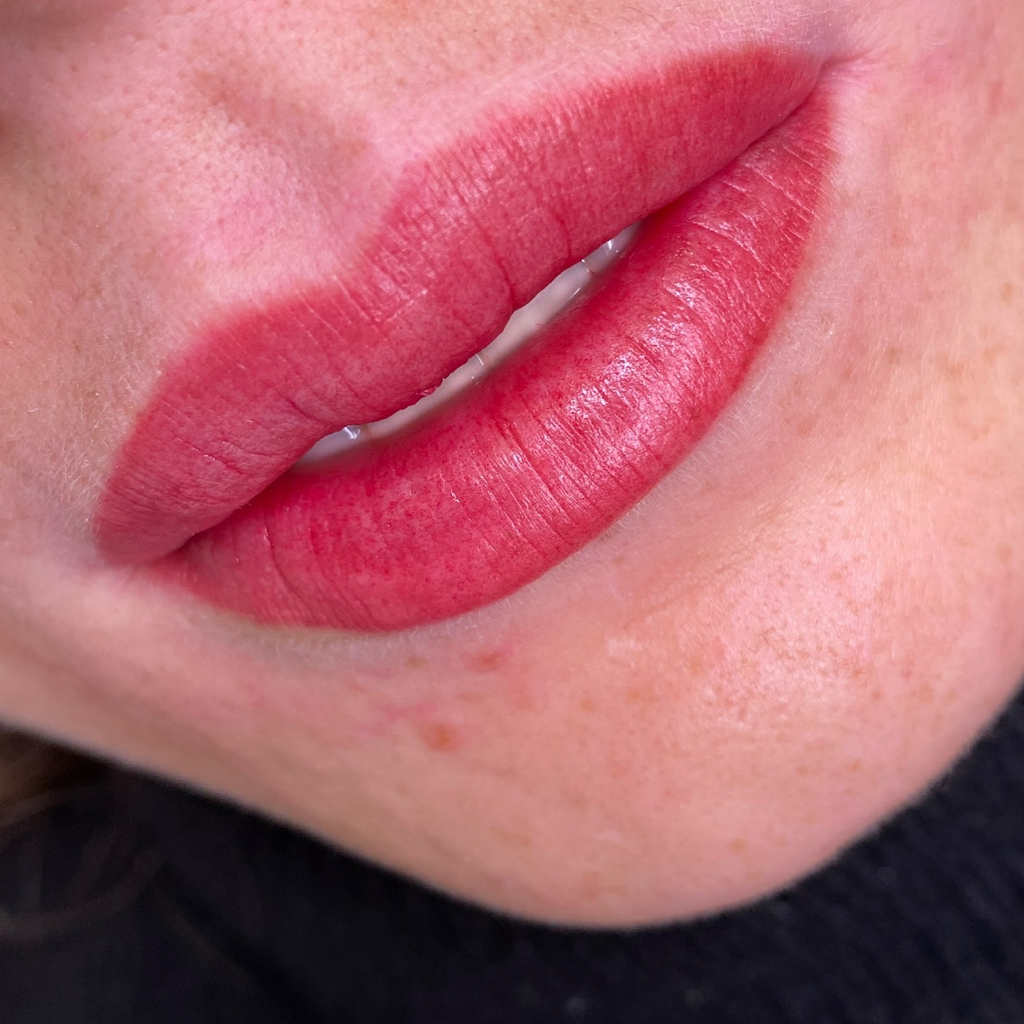 татуаж Губы 👄 - 12000₽ 
в технике «Мягкая графика»