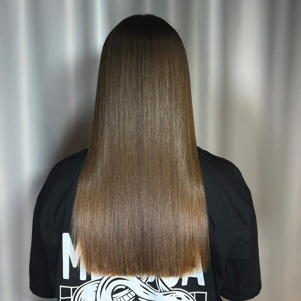 Кератиновое выпрямление