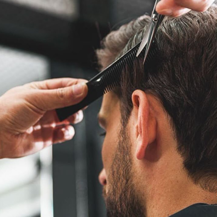 Стрижка под 2 насадки