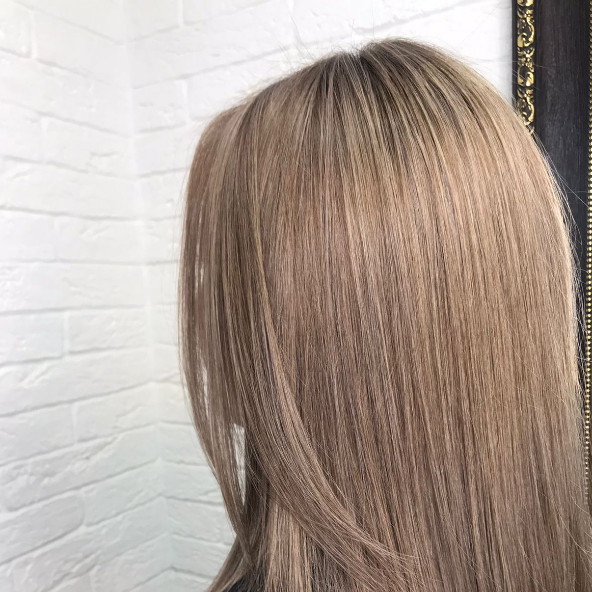 Окрашивание Волосы более 40 см без стрижки в 1 тон