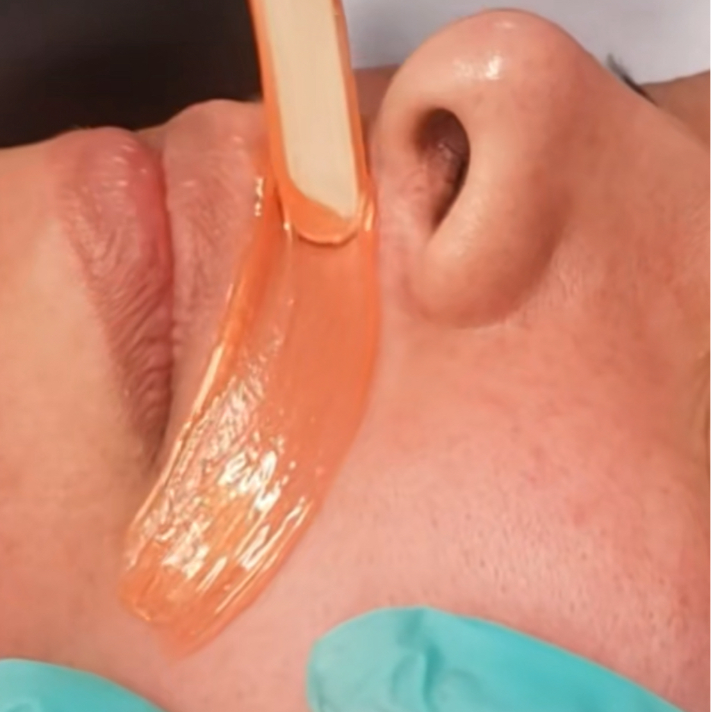 Воск-Удаление волос с лица (любая зона)