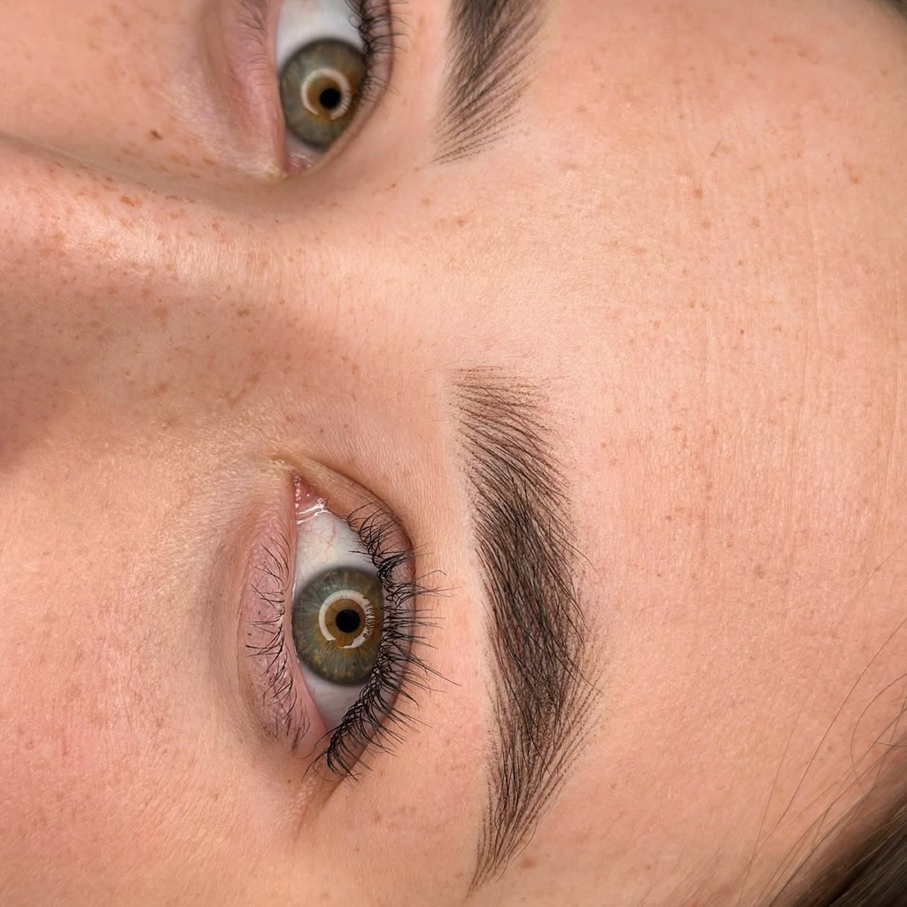 Коррекция волосковая техника через 1,5 месяца