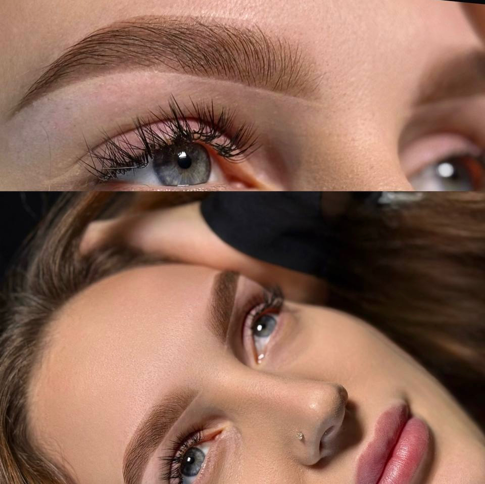 Оформление бровей