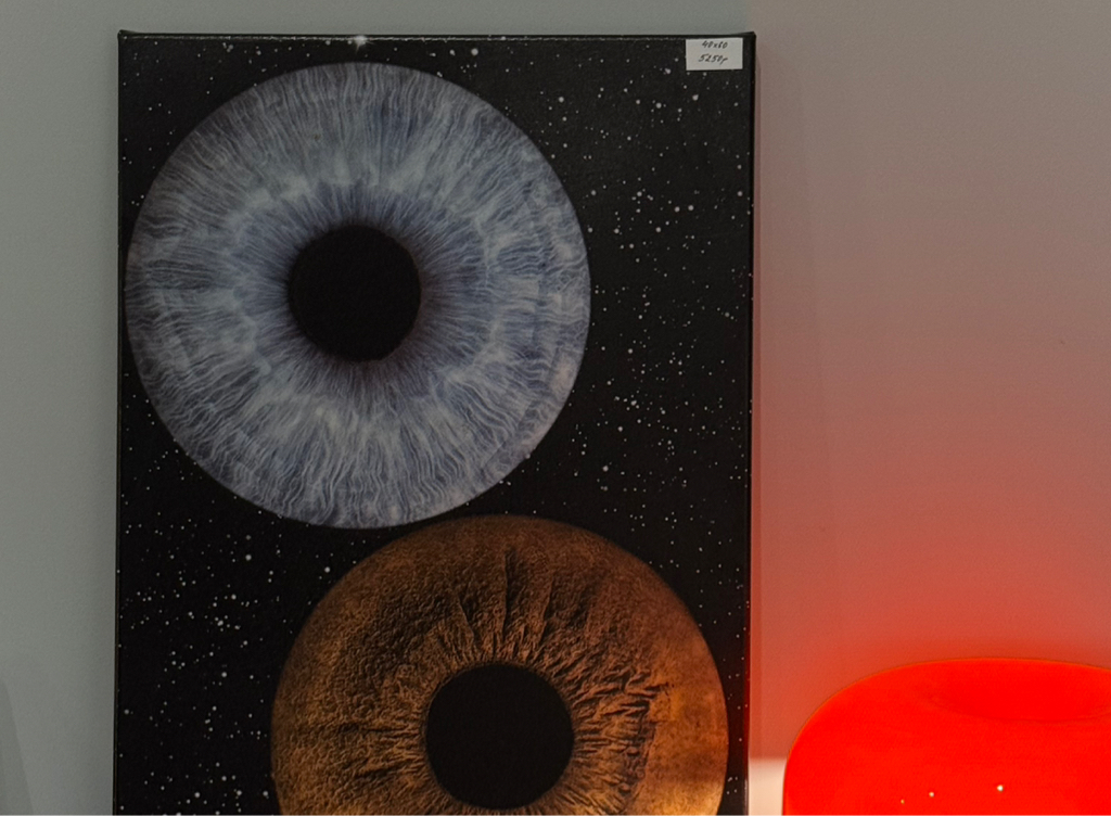 Комбо "Большое" (Холст 40х60 + 2 3D стикера)