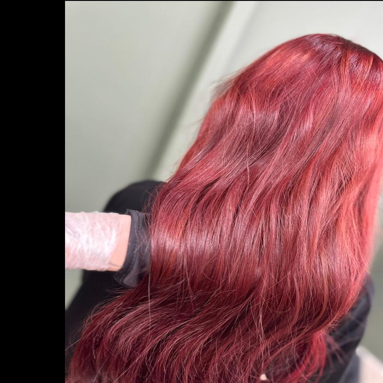 Сложное окрашивание (очень длинные волосы)