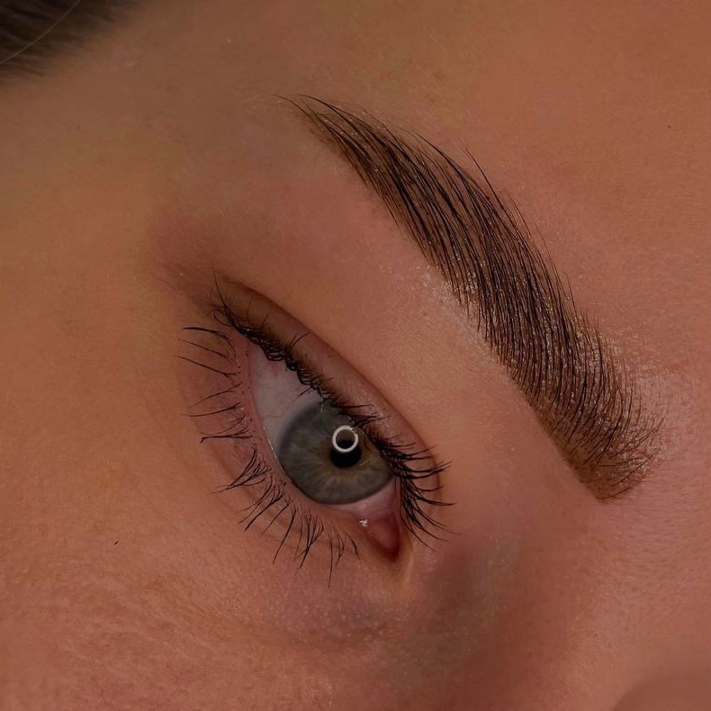 Долговременная укладка бровей ( без окрашивания)