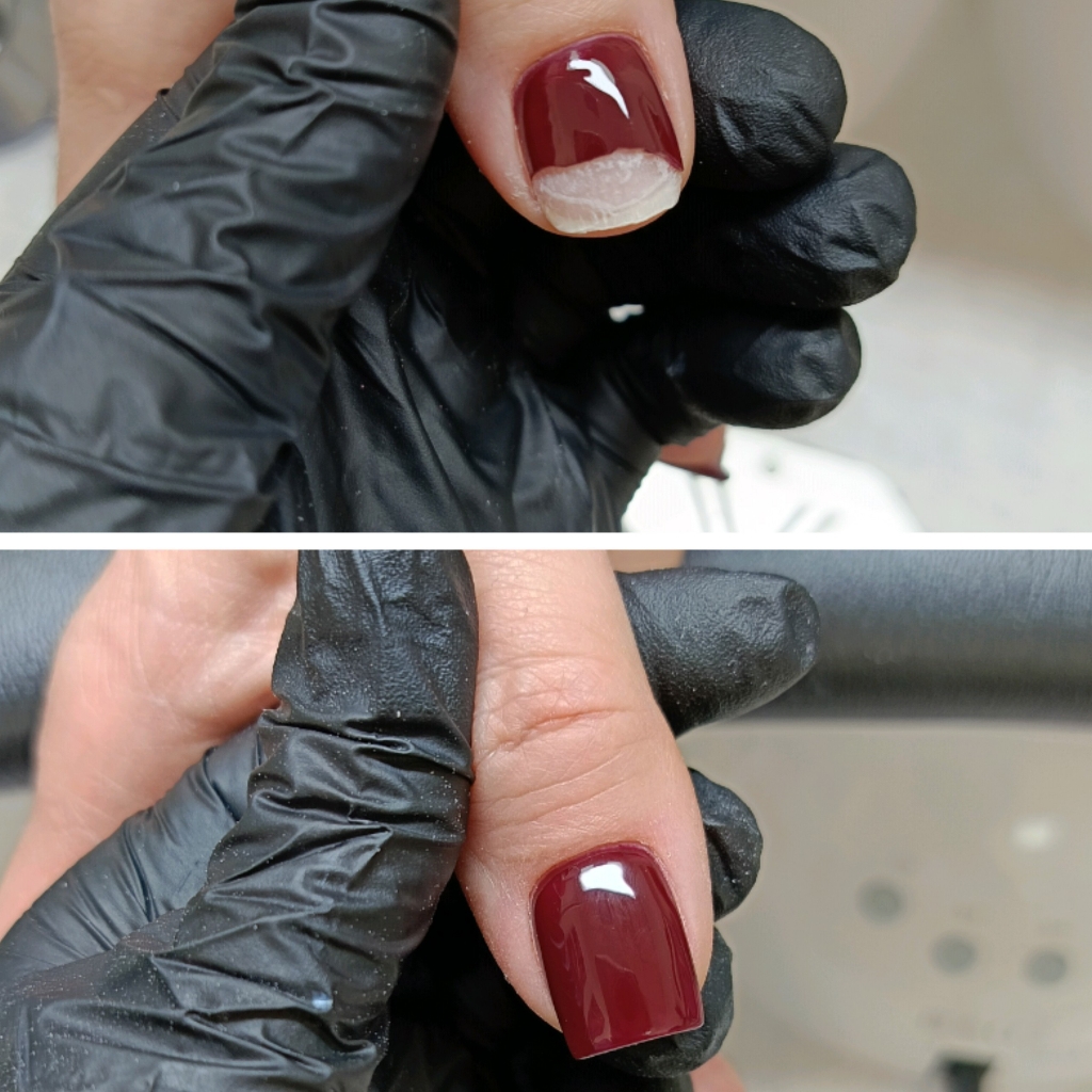 Ремонт сломанного ногтя/Бесплатно в гарантийный период