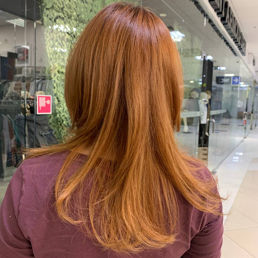 Окрашивание корней (своей краской)