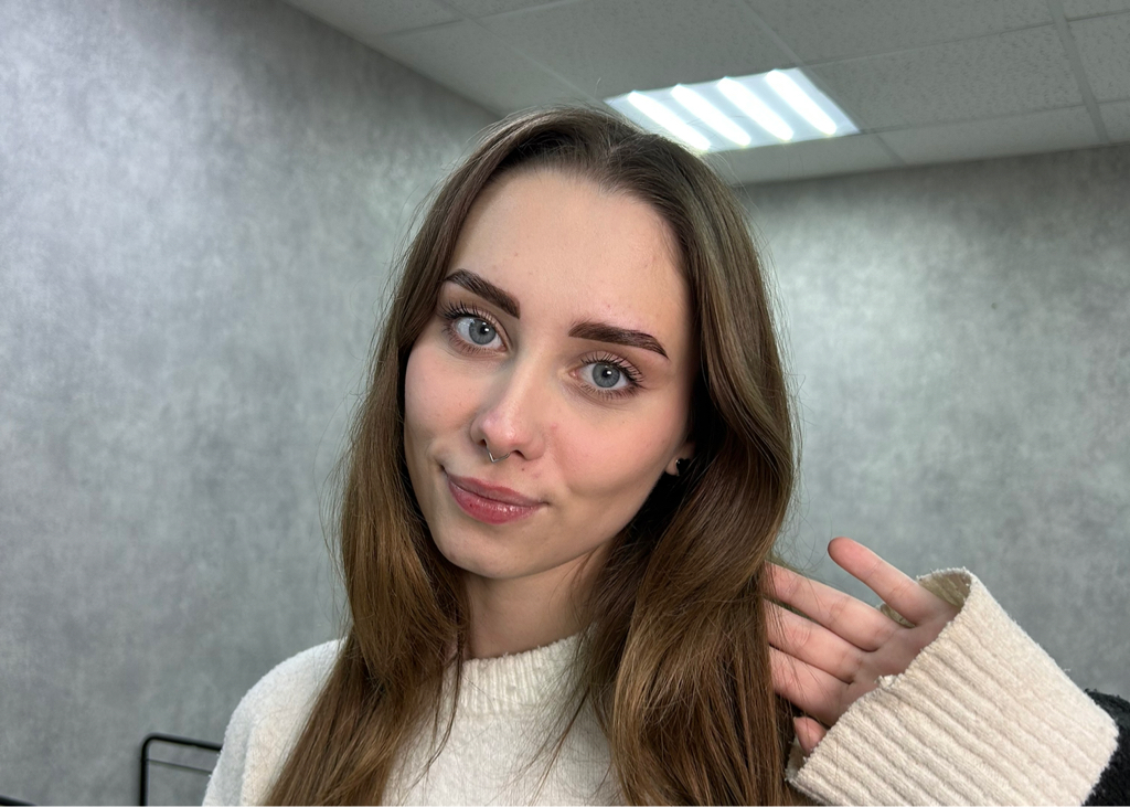 Коррекция + окрашивание +долговременная