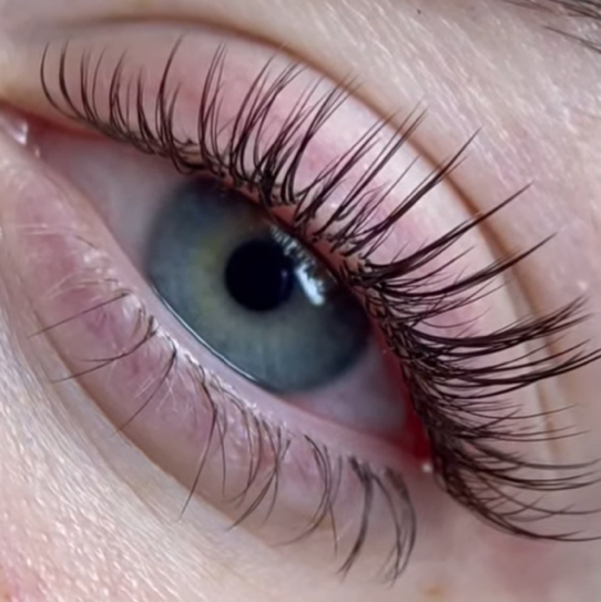 Натуральное (стилизация под внешность) наращивание ресниц «led»