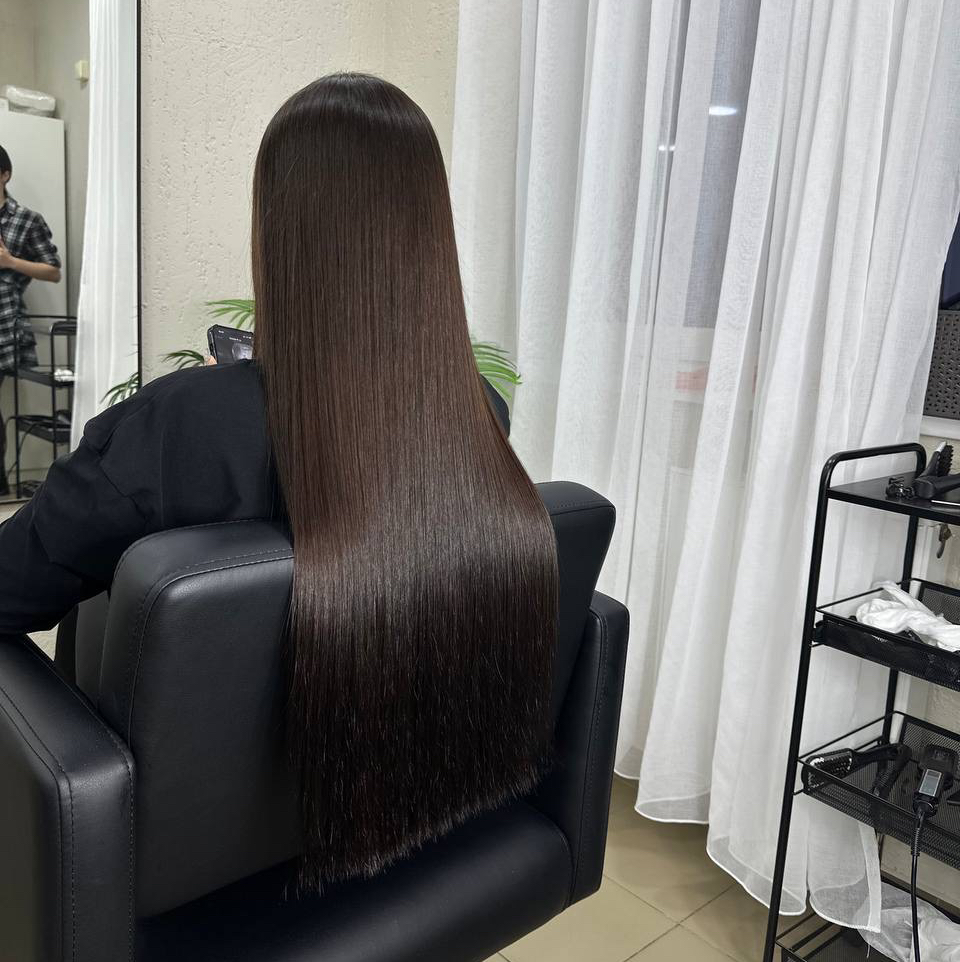 Кератиновое выпрямление 60 см