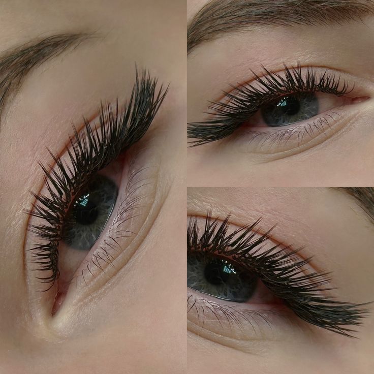 Наращивание ресниц 3д и более