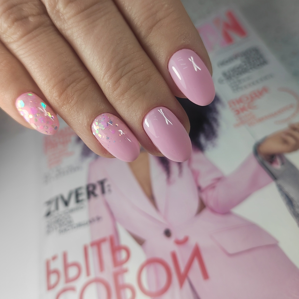 МАКСИ 1  Маникюр+гель лак+снятие+укрепление