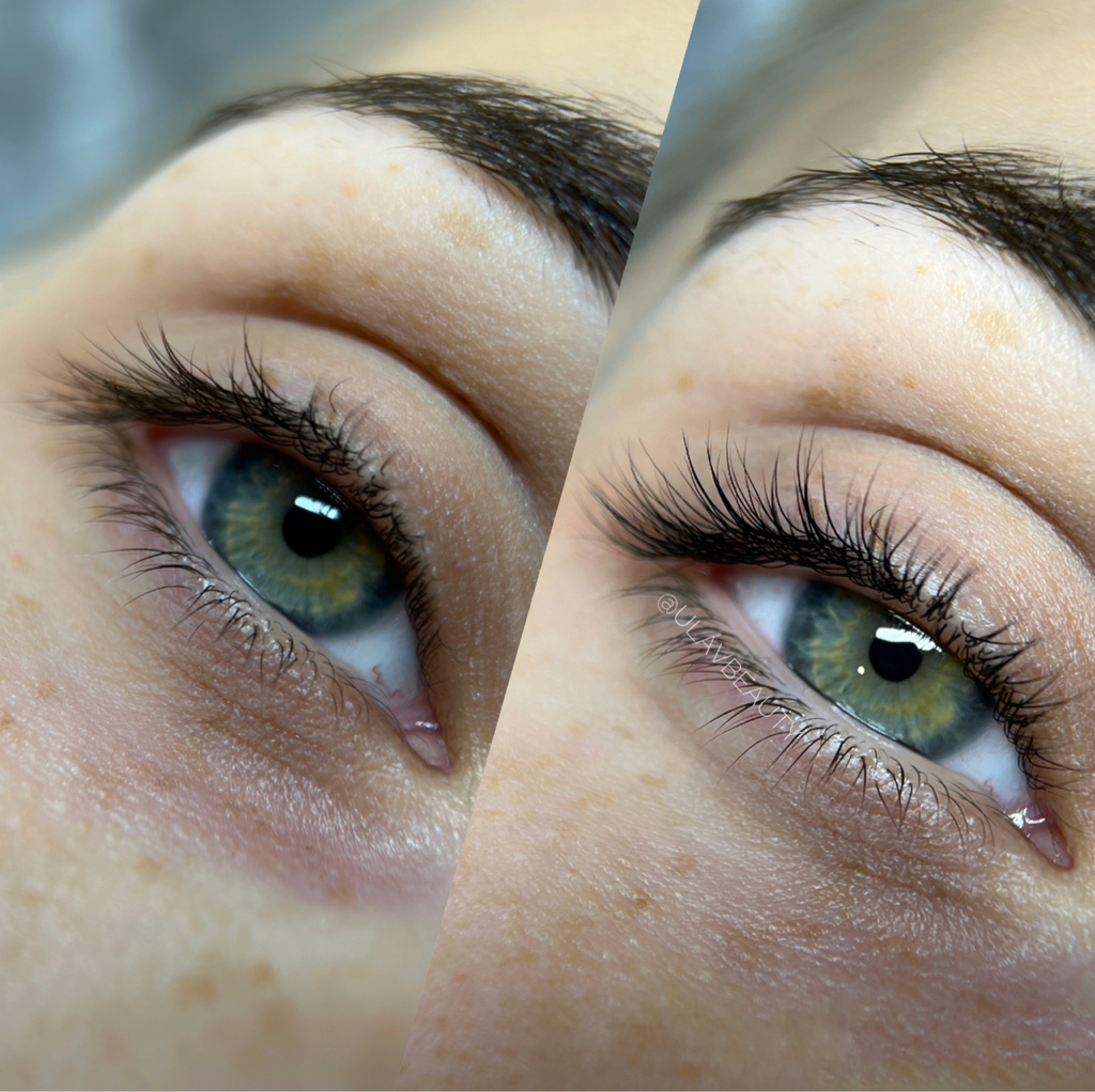 Ламинирование ресниц в классической технике