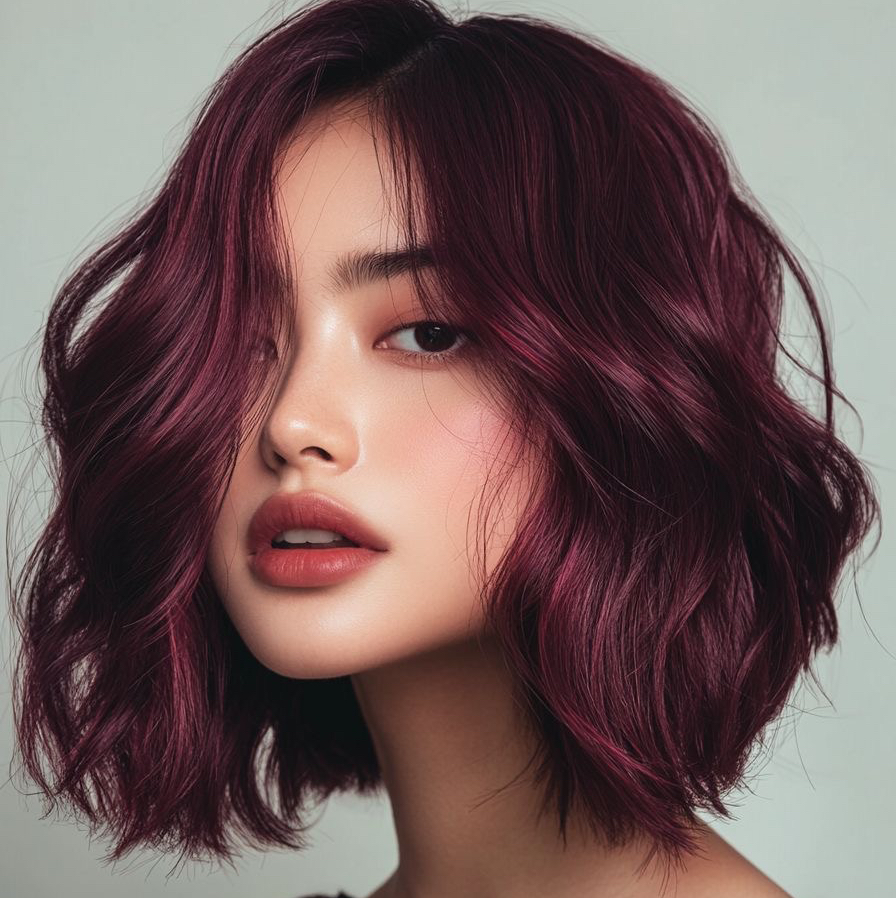 Однотонное/Тонирование -средняя длина-