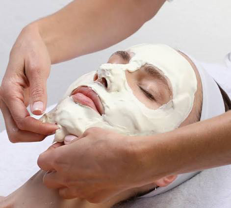 Альгинатная маска на лицо