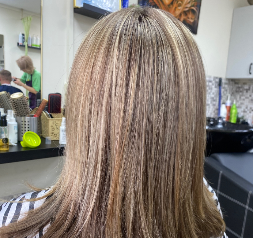 Мелирование длинных волос