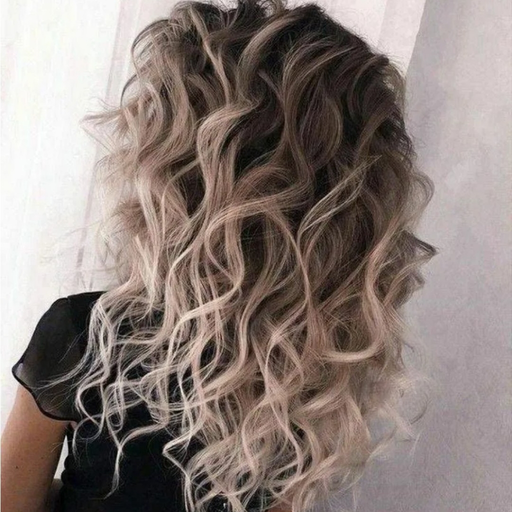 Укладка локоны