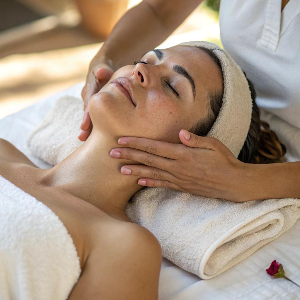 Лимфодренажный массаж лица