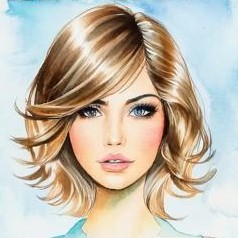 Сложное окрашивание (длина S)