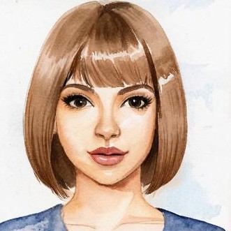 Окрашивание в один тон (длина S)