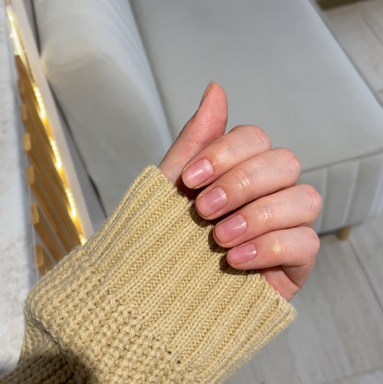 Уходовый маникюр (снятие +маникюр)