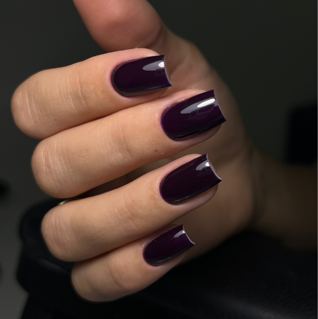 Маникюр + покрытие в технике укрепление гелем