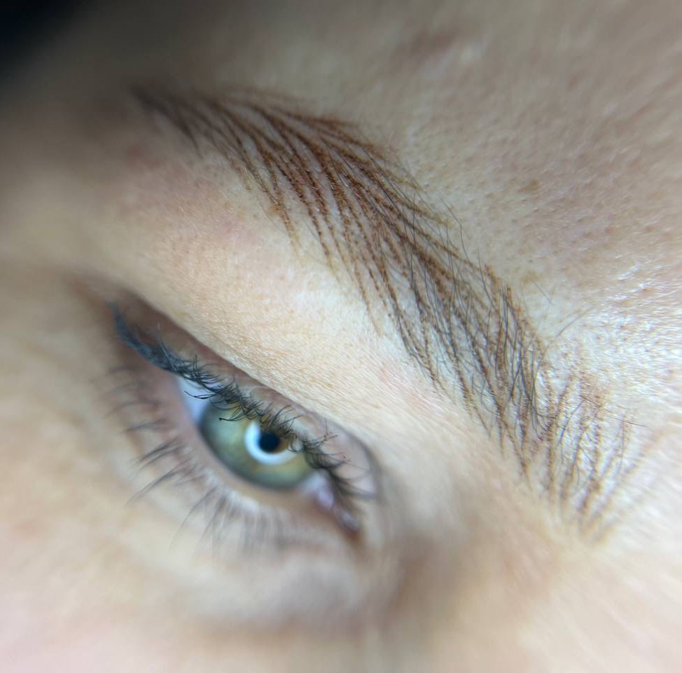 Рефреш волосковая техника