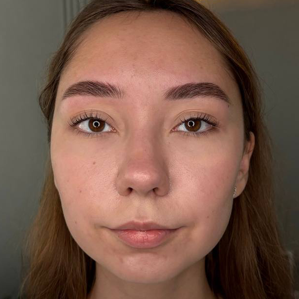 Коррекция бровей без окрашивания