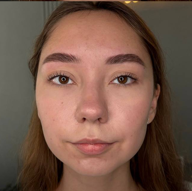 Коррекция бровей без окрашивания