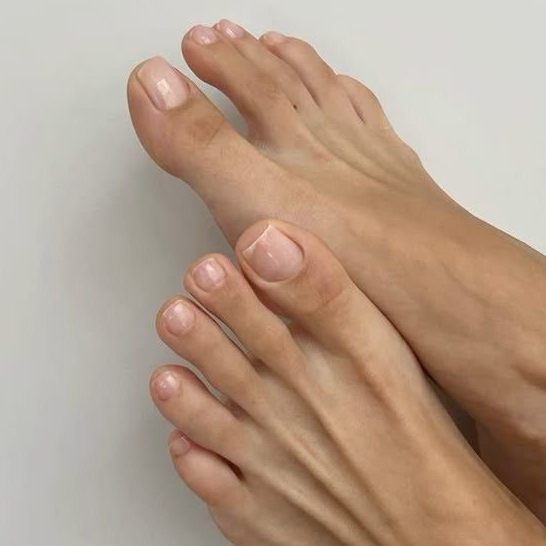 Японский педикюр пальчиков , стоп  ( без покрытия)