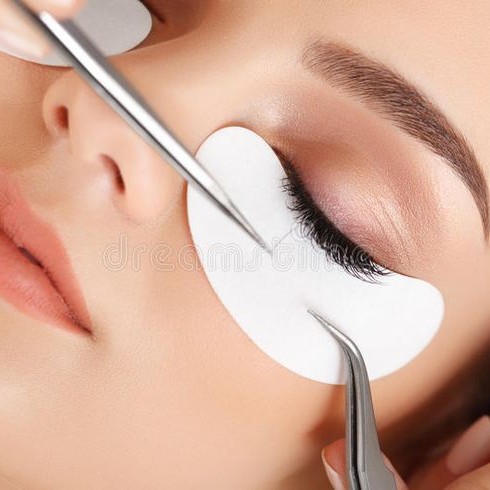 Наращивание ресниц классика