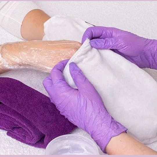 Питательная маска для рук